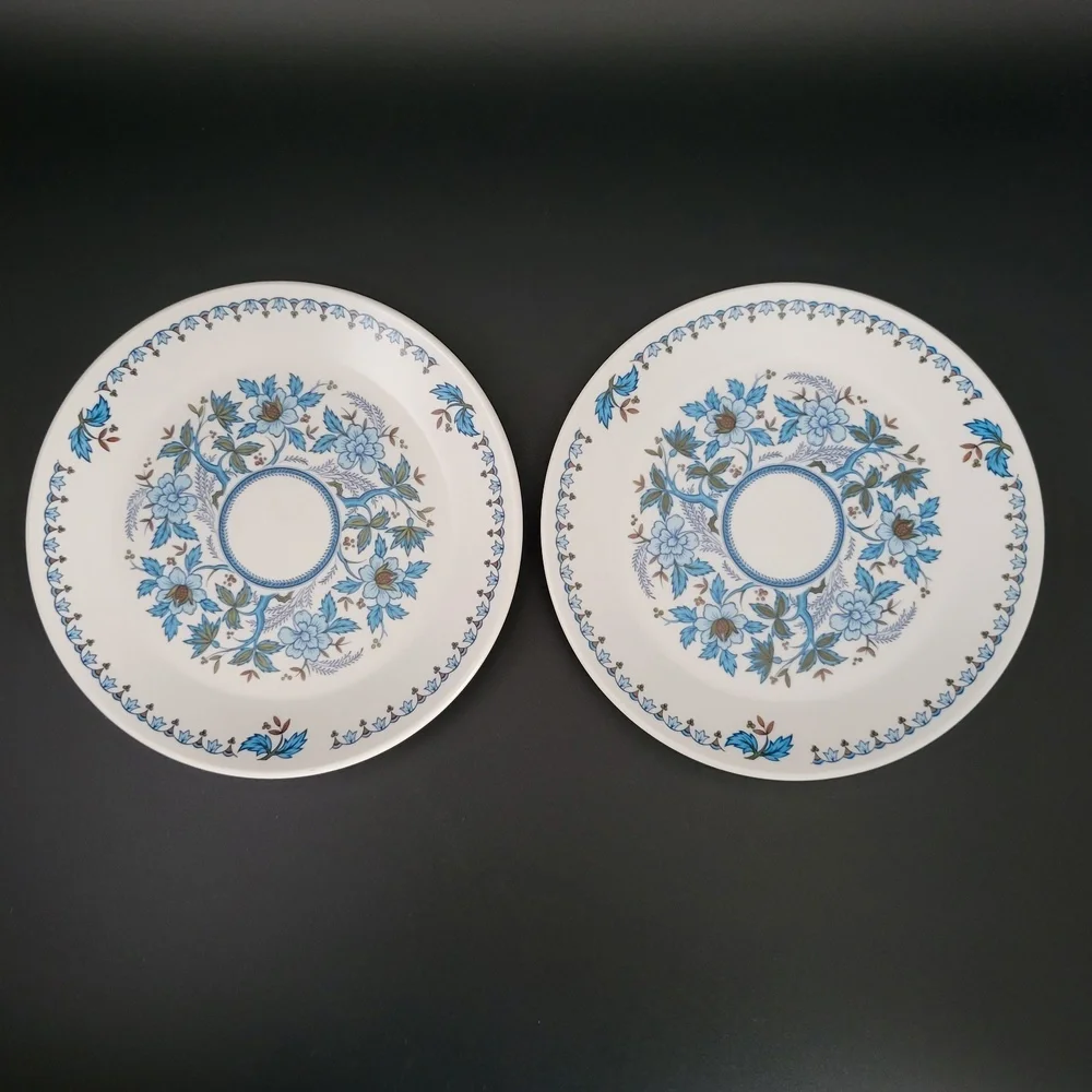 Noritake Progression Blue Moon 9022 Floral 6 3/8